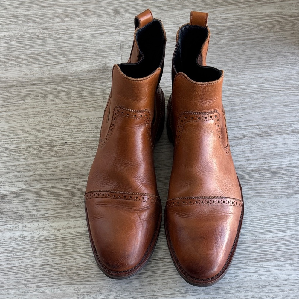 Allen Edmonds Lombard Cap Toe Chelsea Slip On Boot 🥾